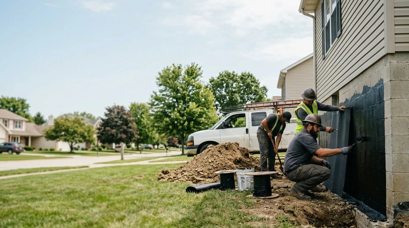Basement Waterproofing in Urbana, OH near me